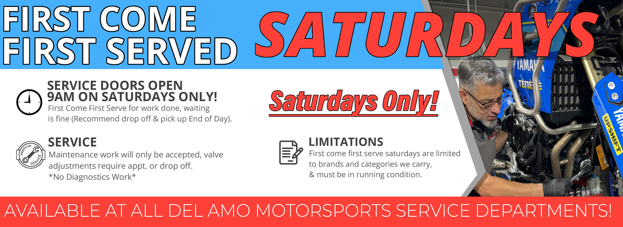 Motorcycles in Los Angeles | Del Amo Motorsports | near Beverly Hills, CA, image size:2000x728